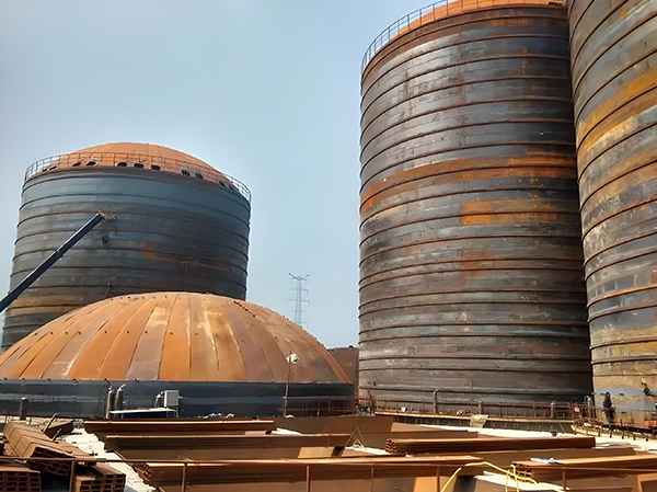 荣昌焦粉钢板仓